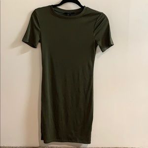 Forever 21 fitted t shirt dress